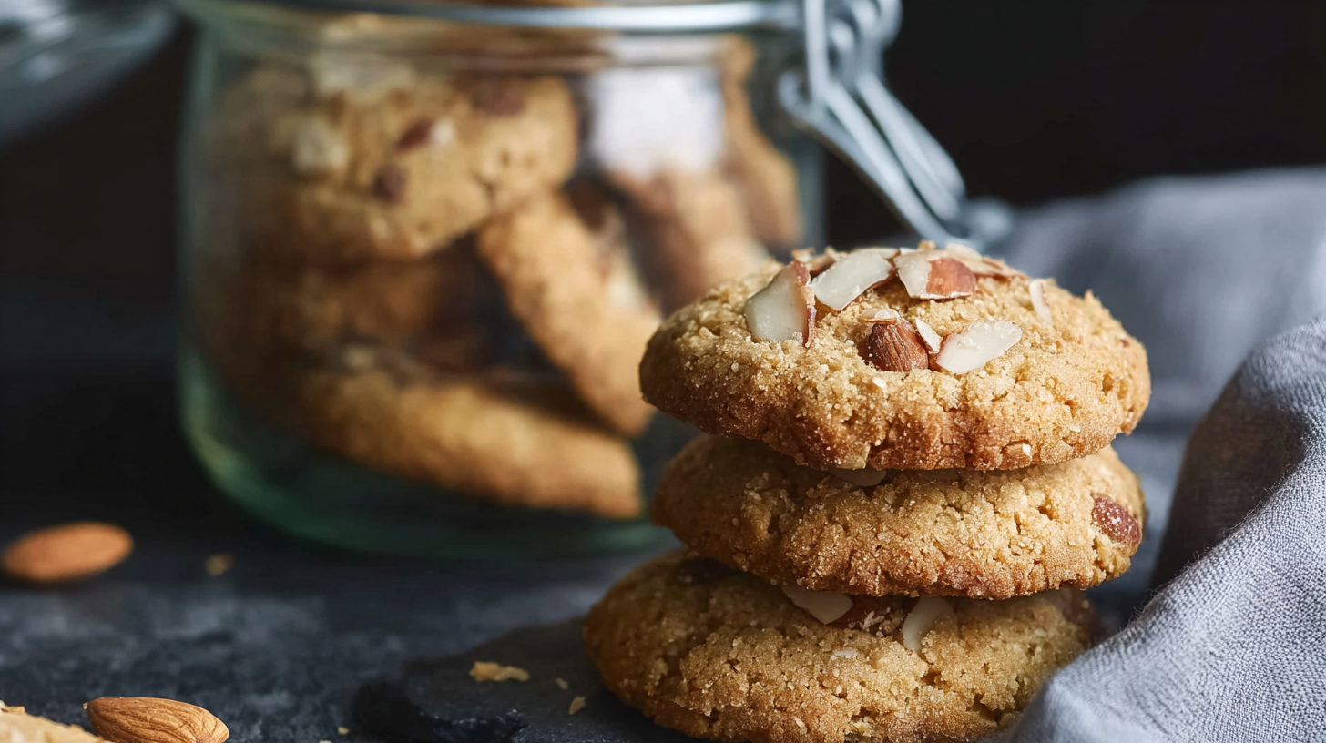 Biscuit sans gluten et sans sucre : recette saine et gourmande à tester 7 Biscuit sans gluten et sans sucre servi avec tisane