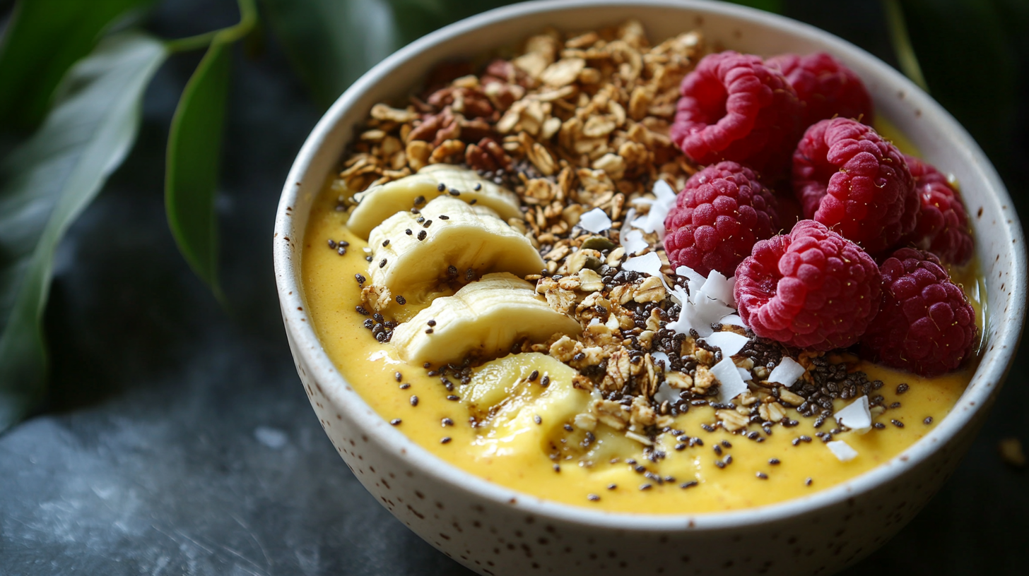 Recette petit déjeuner sans gluten et sans lactose : simple, rapide et saine 7 Bol servi pour un petit déjeuner sans gluten et sans lactose
