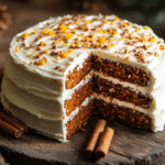 Carrot Cake Sans Gluten : Recette Moelleuse et Glaçage Parfait 5 Carrot cake sans gluten moelleux avec glaçage vanille