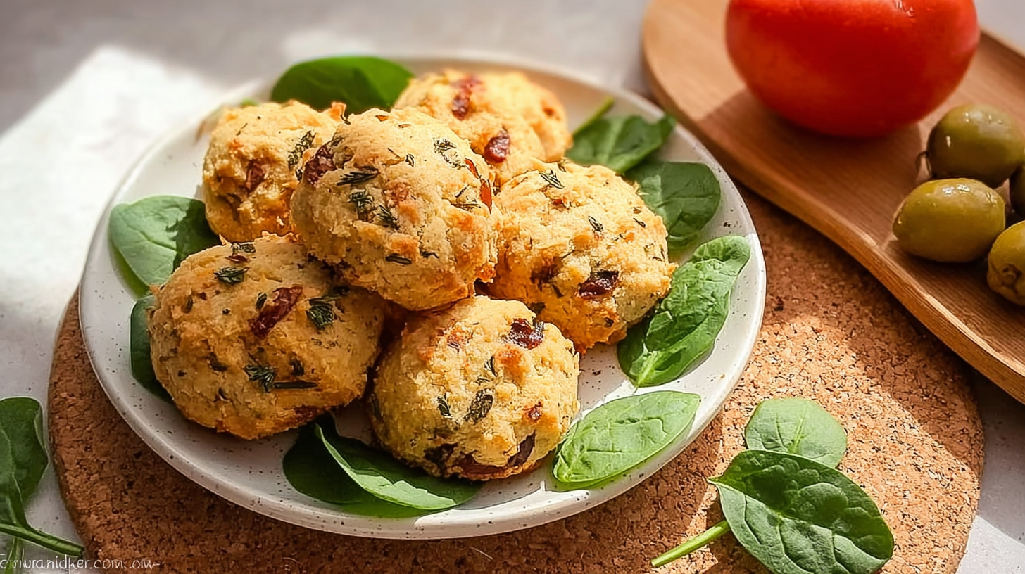 Cookies salés sans gluten moelleux et gourmands – Apéritif facile et rapide 4 Cookies salés sans gluten sur plaque de cuisson