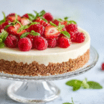 Dessert sans gluten sans cuisson : la recette fraîcheur facile à faire 5 Dessert sans gluten sans cuisson au fromage frais et fruits rouges