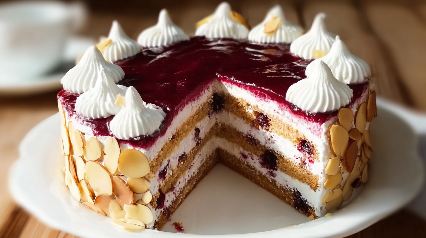 Gâteau anniversaire sans gluten sans lactose : savoureux, moelleux et festif 7 gâteau anniversaire sans gluten sans lactose servie à l’assiette
