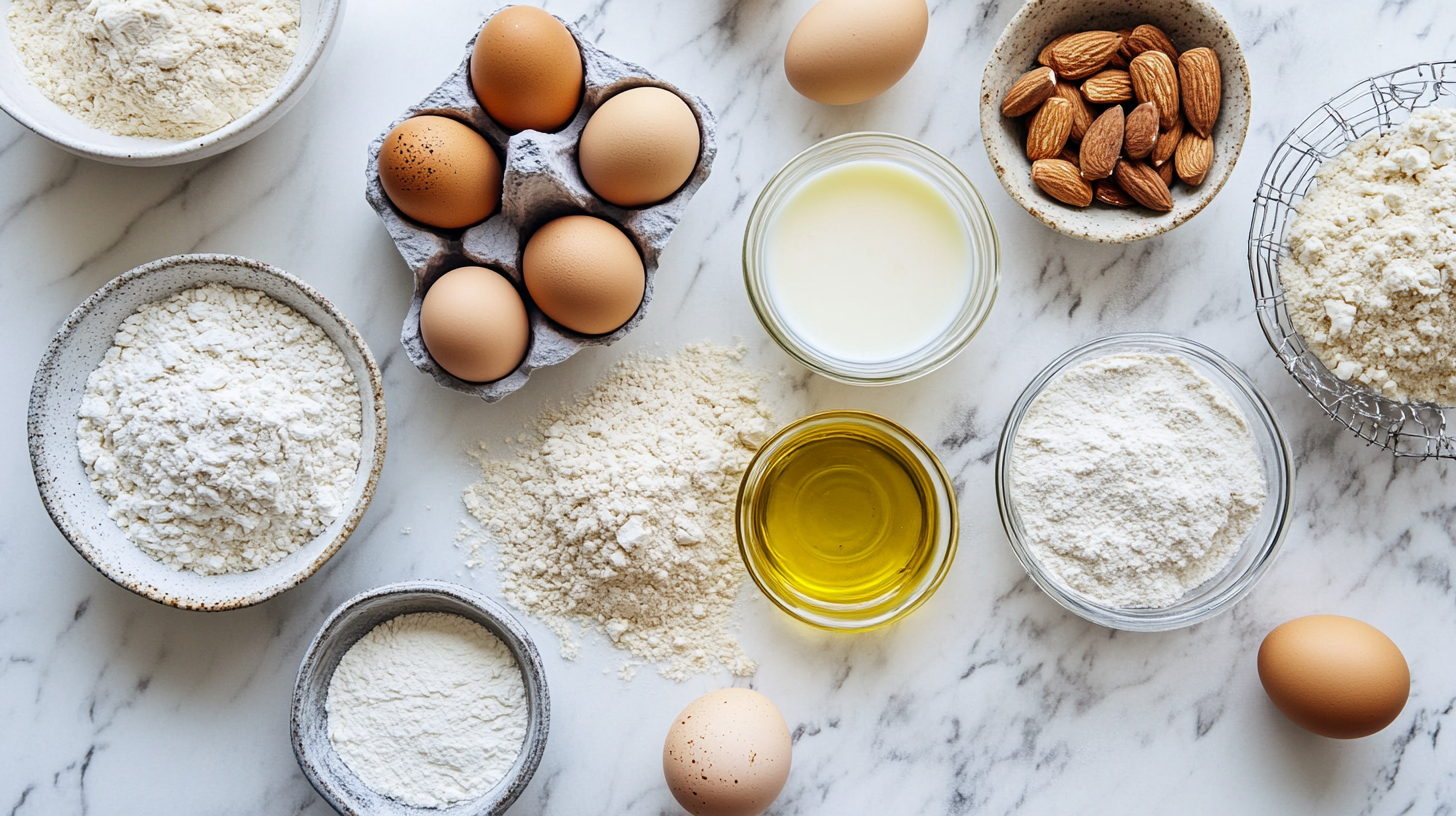 Cake sans lactose sans gluten : moelleux, facile et personnalisable 6 ingrédients pour cake sans lactose sans gluten