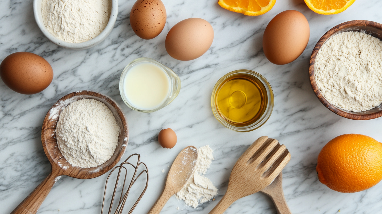Gâteau orange sans gluten sans lactose : moelleux, rapide et parfumé 6 ingrédients pour gâteau orange sans gluten sans lactose