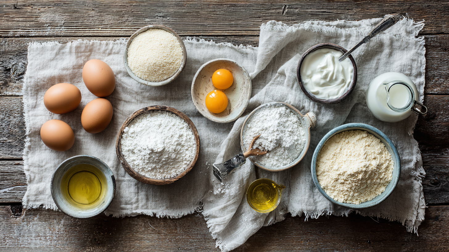 Recette gâteau yaourt sans gluten : simple, moelleux et rapide 6 Ingrédients pour recette gâteau yaourt sans gluten