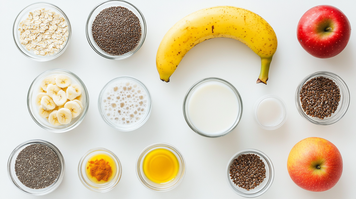 Recette petit déjeuner sans gluten et sans lactose : simple, rapide et saine 6 Ingrédients pour une recette petit déjeuner sans gluten et sans lactose