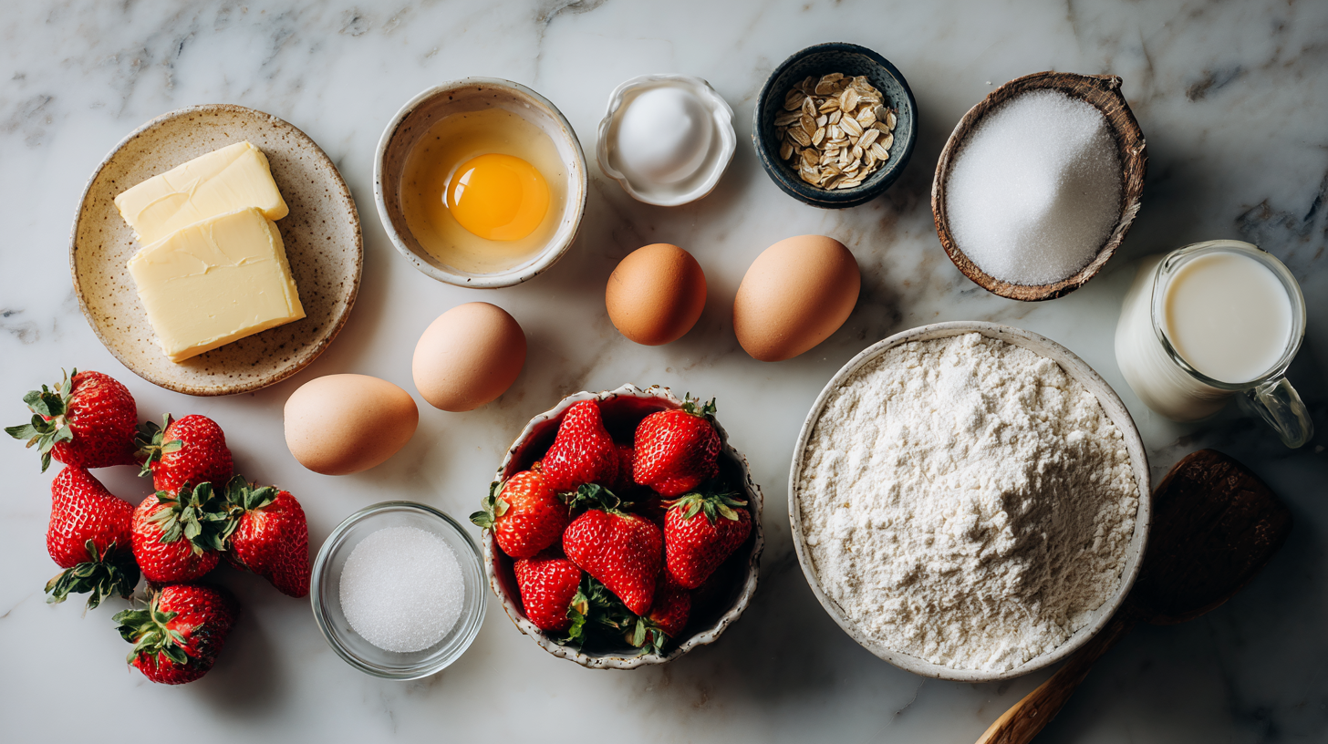 Tarte aux fraises sans gluten : recette facile et gourmande 6 Ingrédients pour tarte aux fraises sans gluten