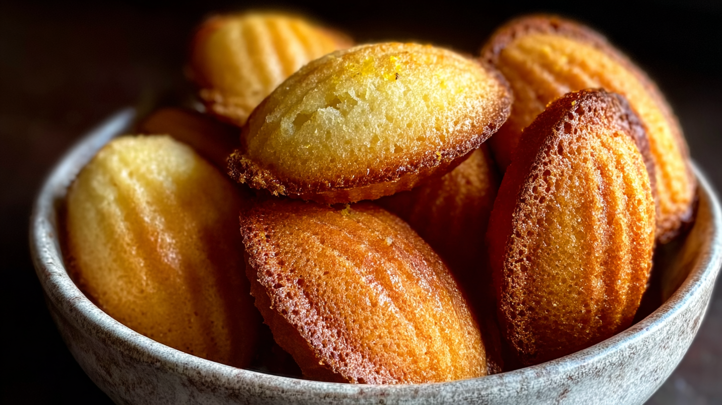 Madeleines sans gluten moelleuses et faciles à préparer 7 Madeleines sans gluten prêtes à être dégustées
