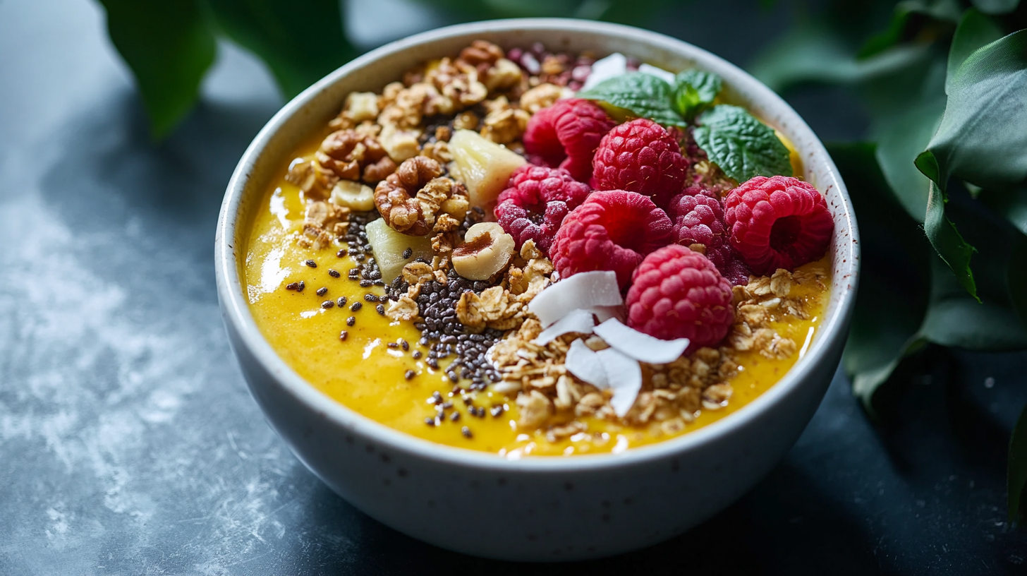 Recette petit déjeuner sans gluten et sans lactose : simple, rapide et saine 4 Recette petit déjeuner sans gluten et sans lactose avec fruits et graines