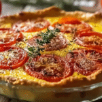Repas sans gluten sans lactose : une tarte savoureuse et facile 5 repas sans gluten sans lactose sur une table en bois