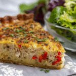 Tarte salée sans gluten facile et gourmande – Recette maison 5 tarte salée sans gluten au thon et poivron