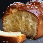 Brioche sans gluten moelleuse et facile : la recette à tester 5 brioche sans gluten moelleuse dorée tranchée