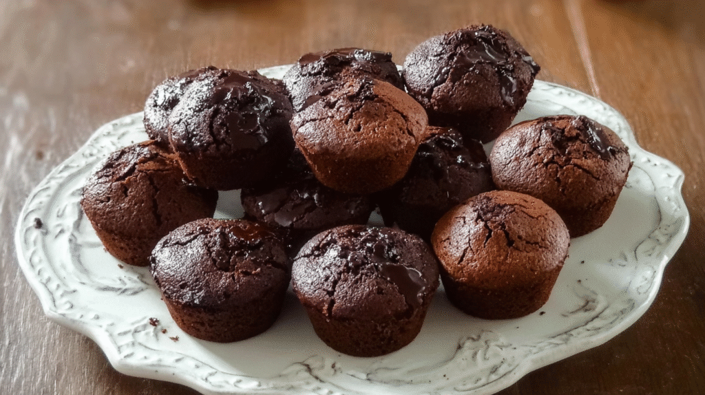 Gâteau au chocolat sans lait et sans gluten : moelleux et rapide 7 gateau au chocolat sans lait sans gluten servi