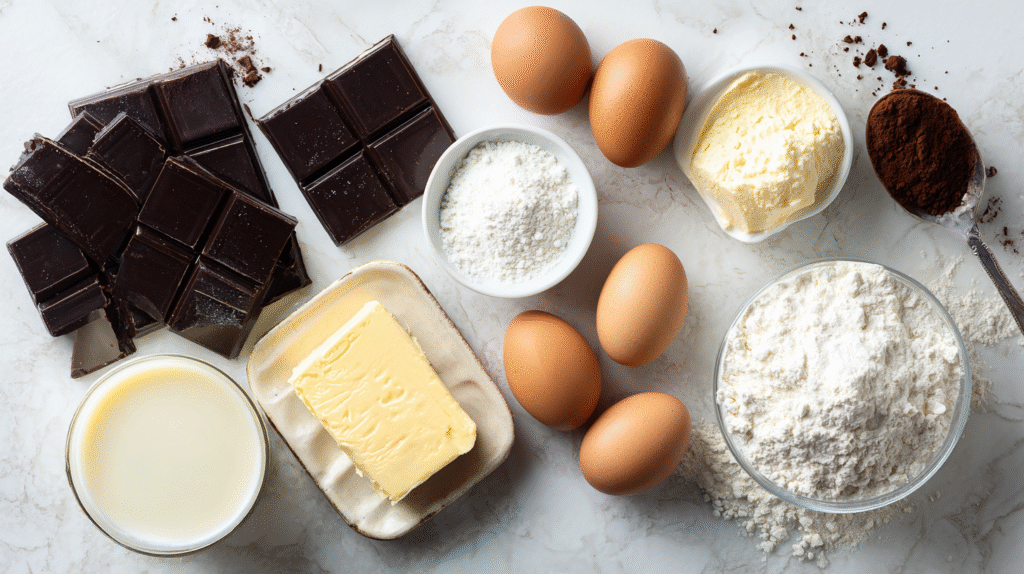 Entremet sans gluten au chocolat : recette facile et gourmande 6 Ingrédients pour entremet sans gluten au chocolat