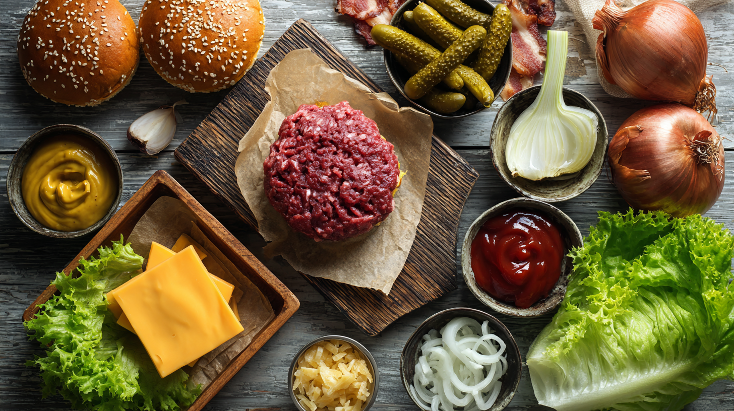 Hamburger sans gluten : la recette maison facile et ultra gourmande 6 Ingrédients pour hamburger sans gluten maison