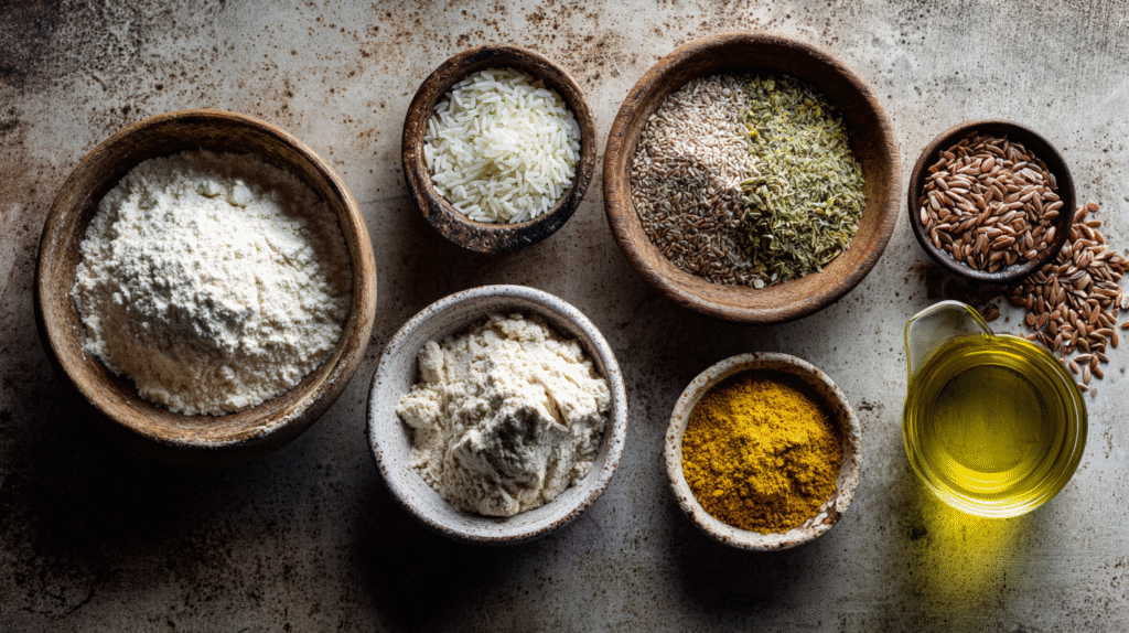 Pain sans gluten : Recette simple, moelleuse et 100 % maison 6 Ingrédients pour pain sans gluten maison