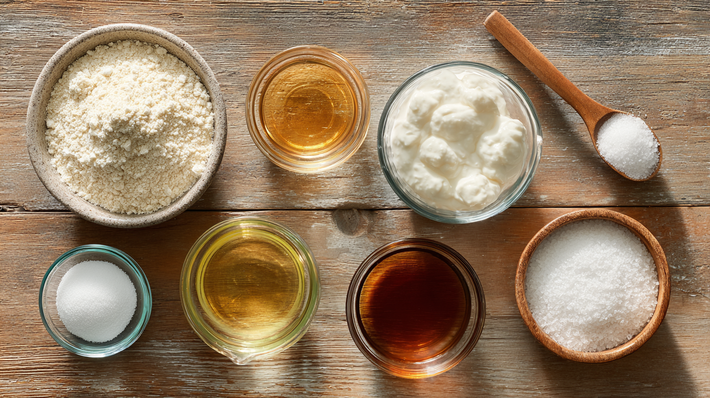 Pain sans gluten et sans levure : recette rapide, facile et moelleuse 6 ingrédients pour pain sans gluten et sans levure