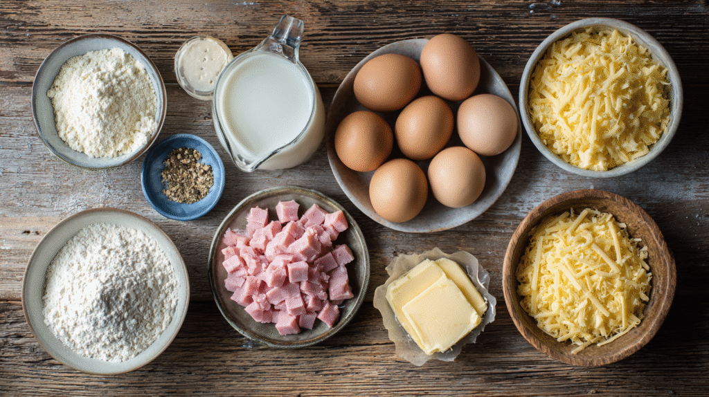 Quiche sans pâte sans gluten : recette facile et savoureuse 6 Ingrédients pour préparer une quiche sans pâte sans gluten