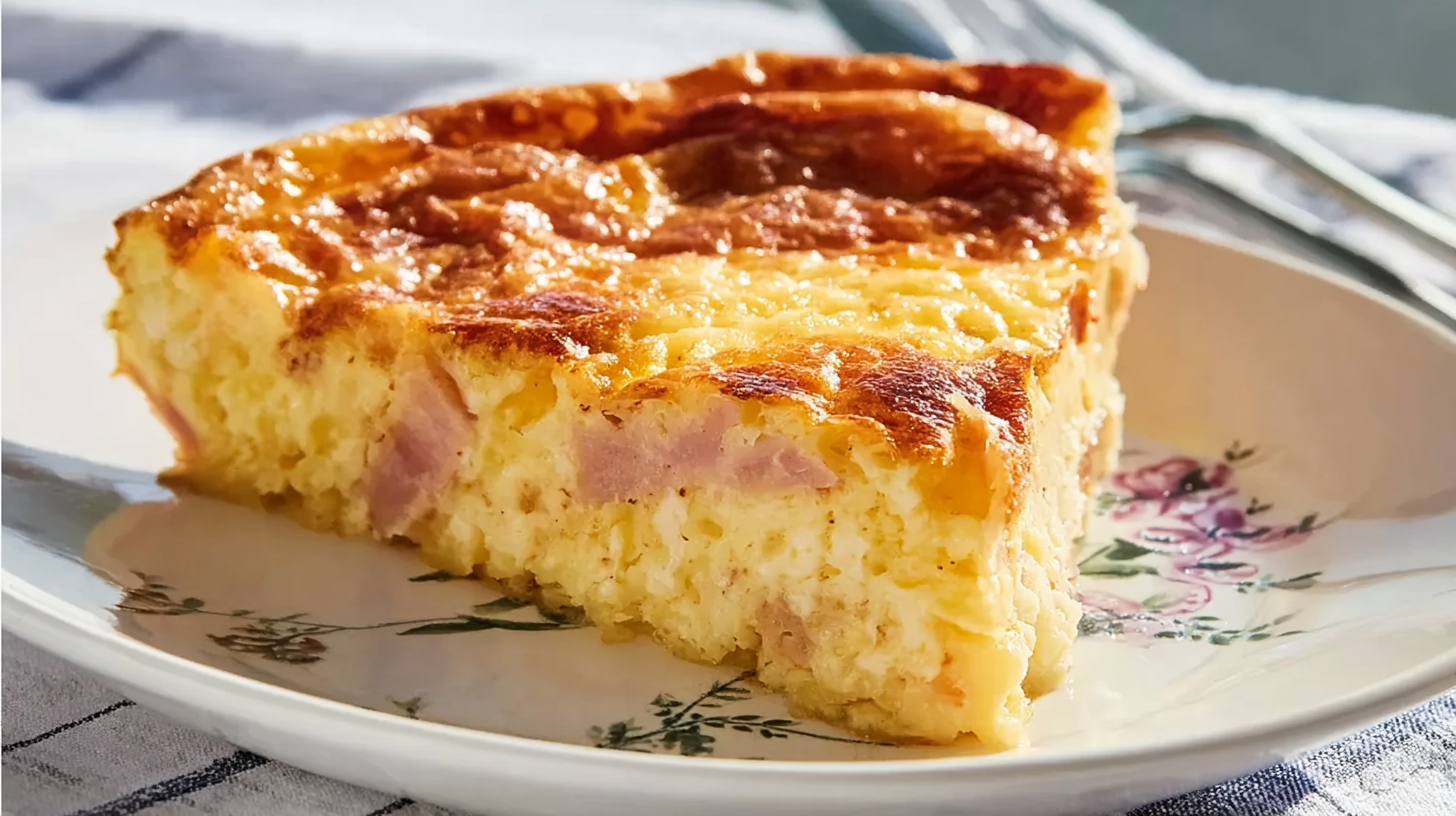 Quiche sans pâte sans gluten : recette facile et savoureuse 4 Quiche sans pâte sans gluten dorée au four sur une table rustique