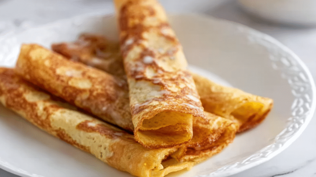 Crêpes dentelles sans gluten : la recette croustillante maison 7 crêpes dentelles sans gluten servies avec fruits rouges
