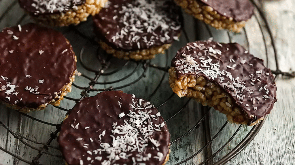 Galette de riz au chocolat : la douceur croustillante sans gluten 7 galette de riz au chocolat nappée de chocolat noir