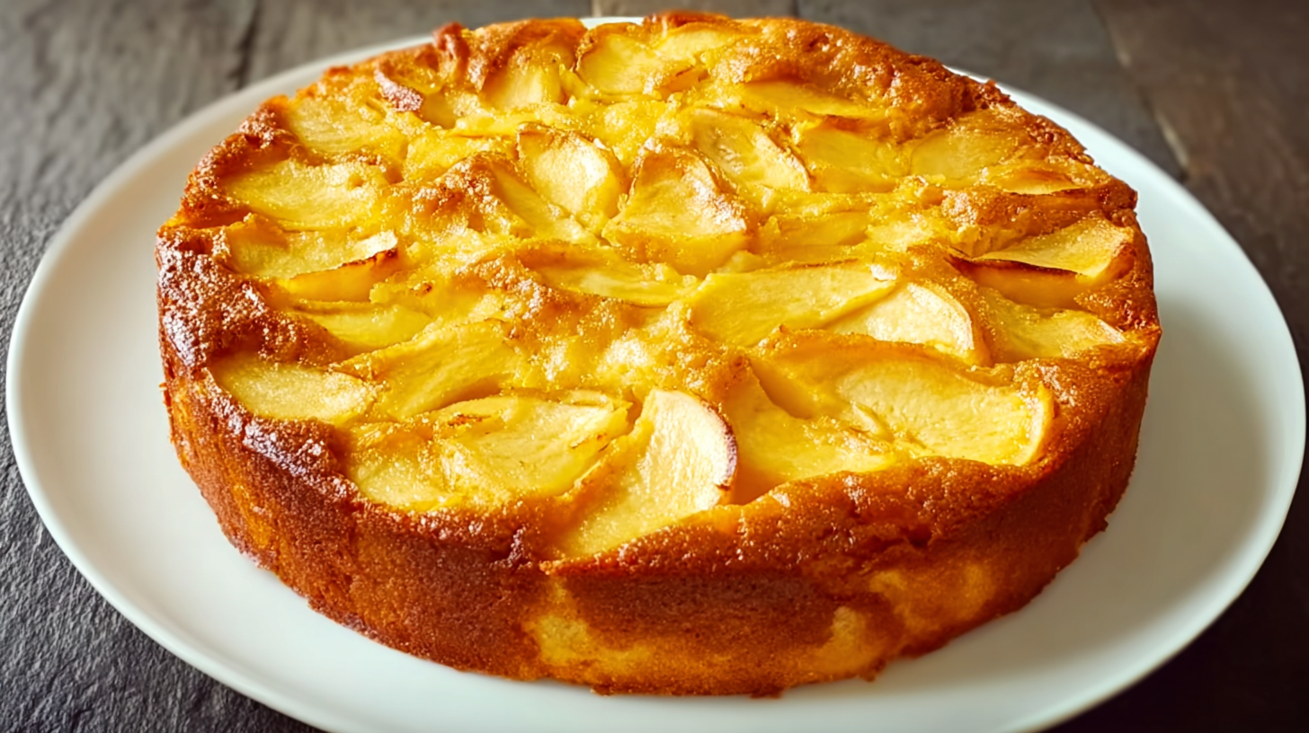 Gâteau aux pommes sans gluten : recette moelleuse et facile à faire 4 gâteau aux pommes sans gluten sorti du fou