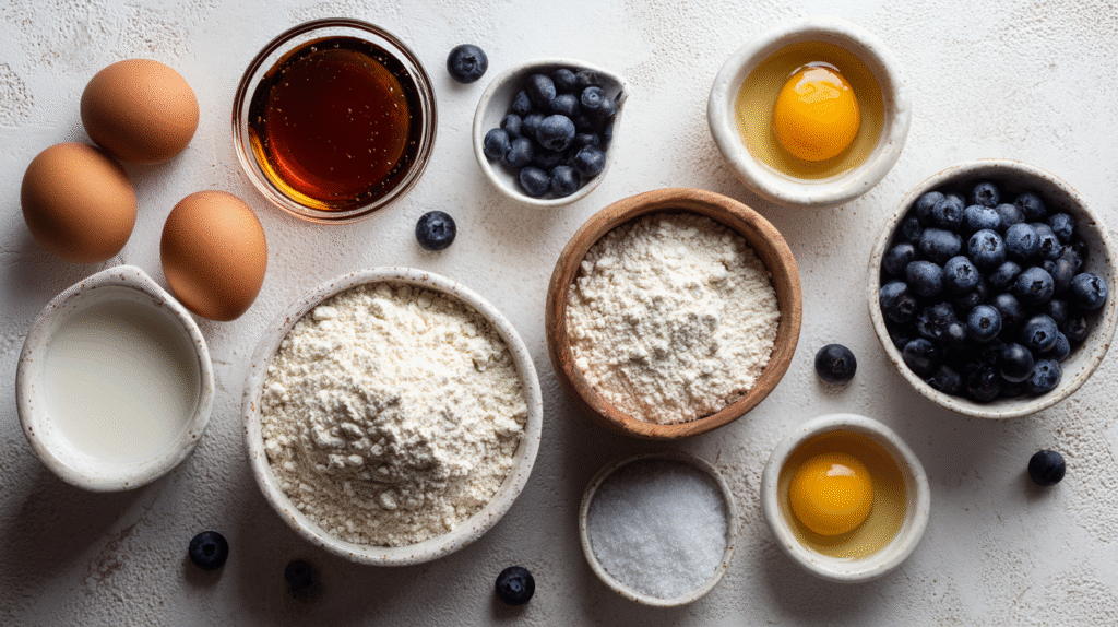 Muffin sans gluten moelleux : recette facile aux bleuets 6 ingrédients pour muffin sans gluten aux bleuets