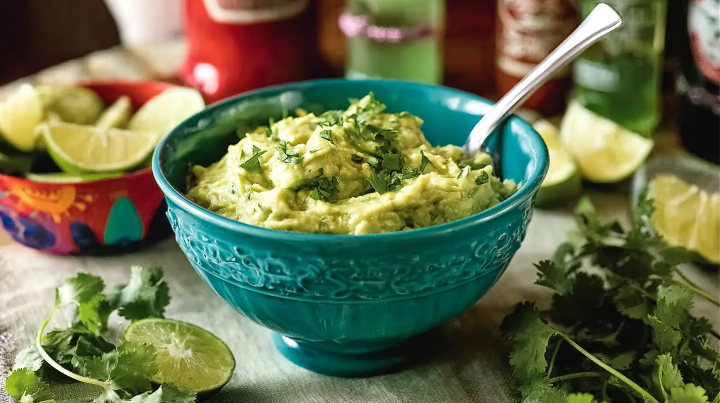 Recette guacamole maison facile et sans gluten 4 Recette Guacamole maison sans gluten avec avocat et lime