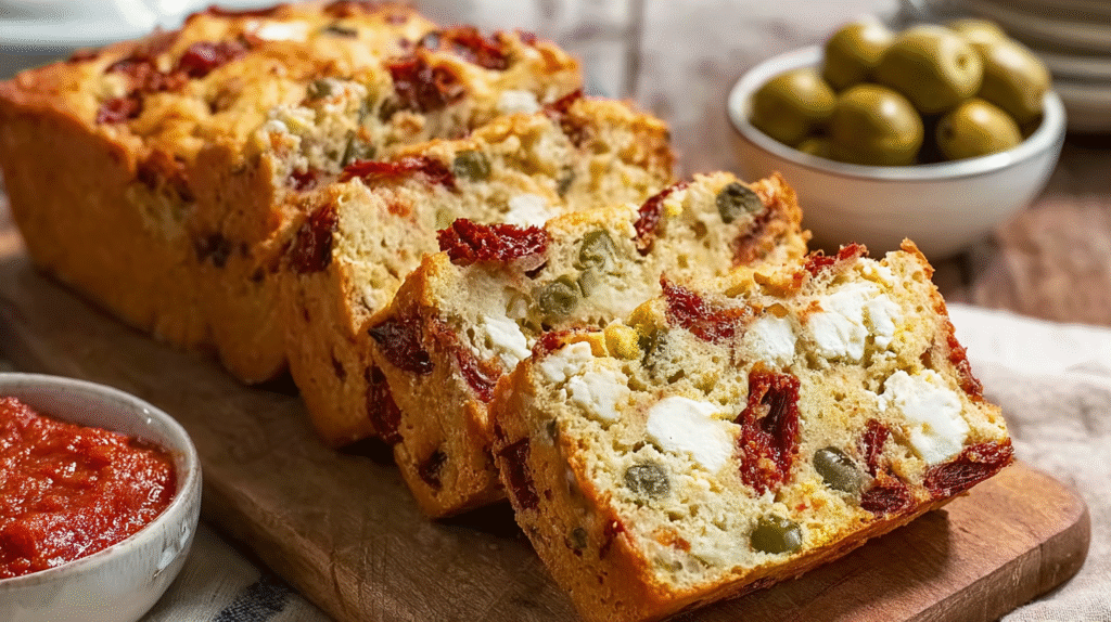 Cake tomates séchées feta sans gluten : moelleux et facile à faire 7 cake tomates séchées feta sans gluten avec salade verte