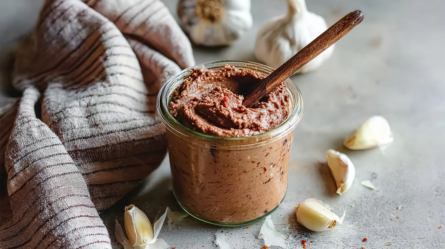 Houmous haricot rouge : la recette sans gluten rapide et onctueuse 4 Houmous haricot rouge sans gluten avec crudités et pain