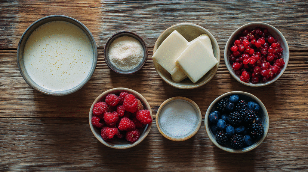 Dessert italien : panna cotta onctueuse, facile et sans gluten 6 Ingrédients pour panna cotta dessert italien sans gluten