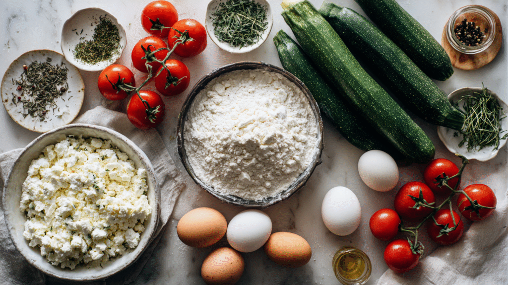 Quiche courgette chèvre sans gluten : savoureuse, simple et rapide à faire 6 Ingrédients pour quiche courgette chèvre sans gluten