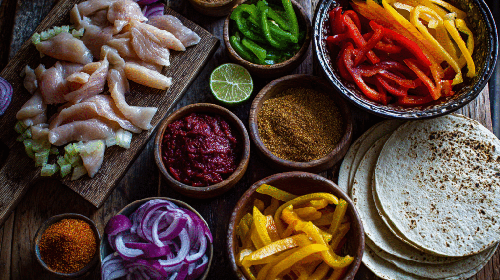 Recette fajitas poulet savoureuse et sans gluten à faire maison 6 ingrédients pour recette fajitas poulet sans gluten