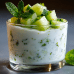 Verrine concombre : recette fraîche, rapide et sans gluten 5 Verrine concombre sans gluten fraîche et estivale
