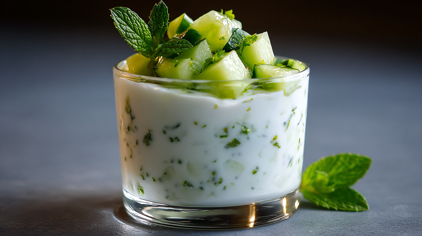 Verrine concombre : recette fraîche, rapide et sans gluten 4 Verrine concombre sans gluten fraîche et estivale