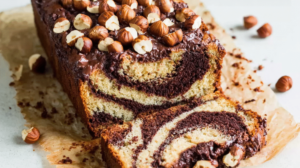 Gâteau marbré sans gluten : moelleux, facile et irrésistible 7 gâteau marbré sans gluten servie avec thé