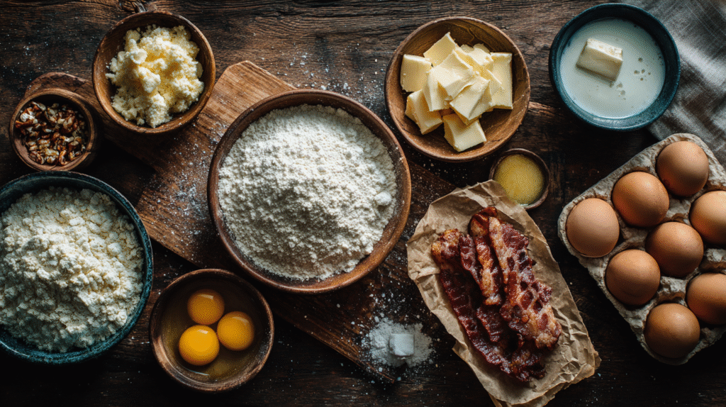 Quiche Lorraine Recette Facile : Savoureuse, Sans Gluten et Inratable 6 Ingrédients pour une quiche lorraine recette facile sans gluten