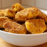 Nuggets sans gluten croustillants : recette rapide et facile maison 5 Nuggets sans gluten maison croustillants avec sauces