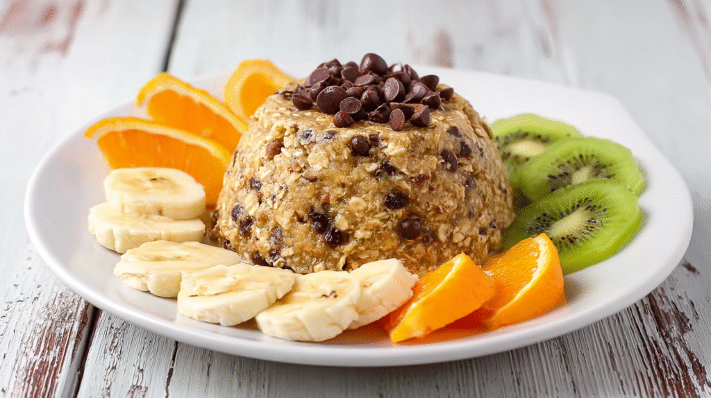 Petit déjeuner IG bas : Bowl cake sans gluten rapide et moelleux 7 Présentation du bowl cake IG bas servi au petit déjeuner