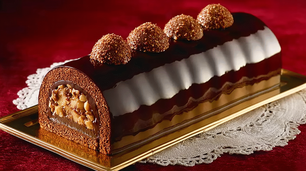 Bûche aux Deux Chocolats Sans Gluten : Recette Festive et Facile 7 bûche aux deux chocolats sans gluten