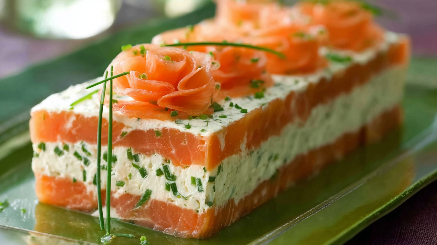 Bûche au Saumon et Fromage Frais : Recette Festive Sans Gluten 4 Bûche au saumon et fromage frais sans gluten