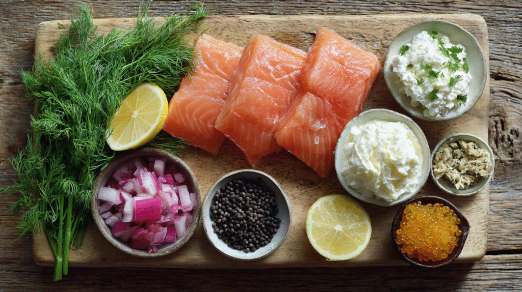 Rillettes de saumon festives et sans gluten : une entrée irrésistible pour Noël 6 Ingrédients pour rillettes de saumon sans gluten