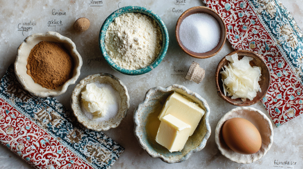 Petits sablés de Noël à la cannelle sans gluten : recette fondante et simple 6 Ingrédients pour petits sablés de Noël à la cannelle sans gluten