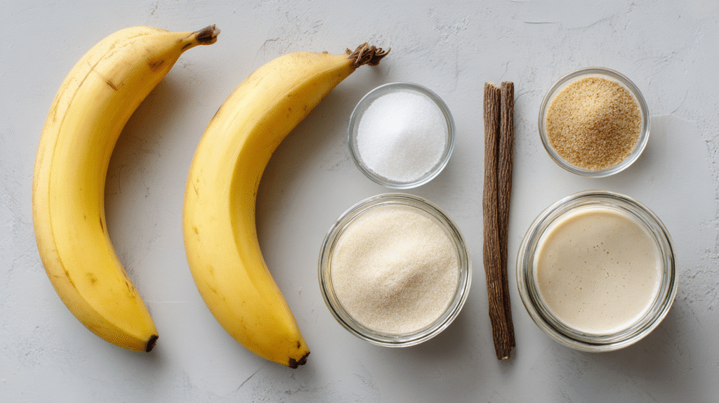 Smoothie banane sans gluten : la recette simple et ultra gourmande 6 Ingrédients pour smoothie banane sans gluten