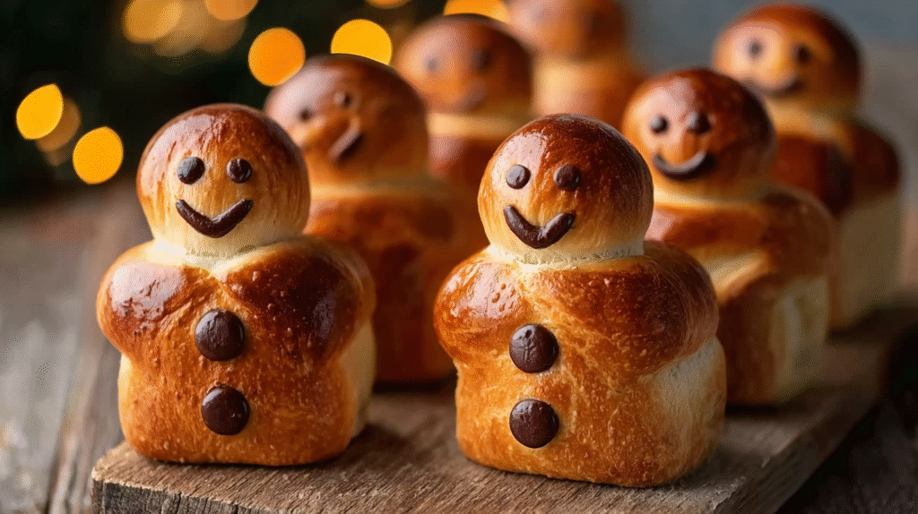 Manalas de Noël sans gluten : moelleux, festifs et faciles à faire 7 Manalas de Noël sans gluten servis avec chocolat chaud