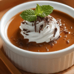 Mousse au Carambar sans gluten : fondante, facile et irrésistible 5 Mousse au Carambar sans gluten servie dans un ramequin rustique