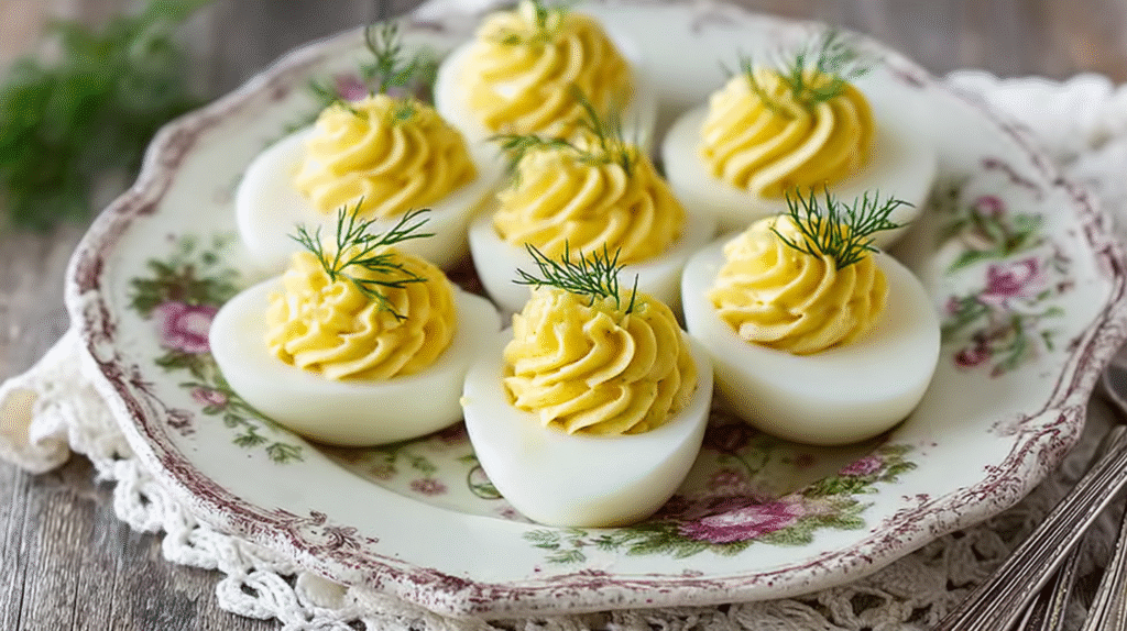 Œufs Mimosa Classiques : Recette Sans Gluten Simple et Délicate 7 Présentation des œufs mimosa classiques façon buffet