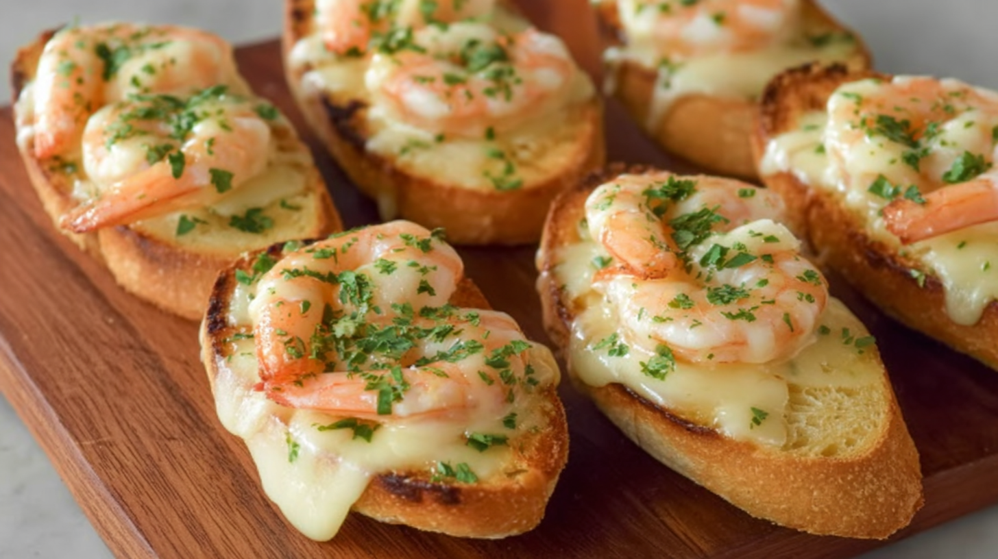 Pain à l’Ail Gratiné aux Crevettes – Recette Festive Sans Gluten 4 Pain à l’ail gratiné aux crevettes sans gluten pour Noël