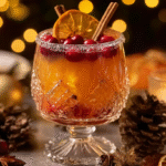 Punch de Noël au Rhum et Agrumes : recette festive et facile 5 Punch de Noël au Rhum et Agrumes dans un saladier festif