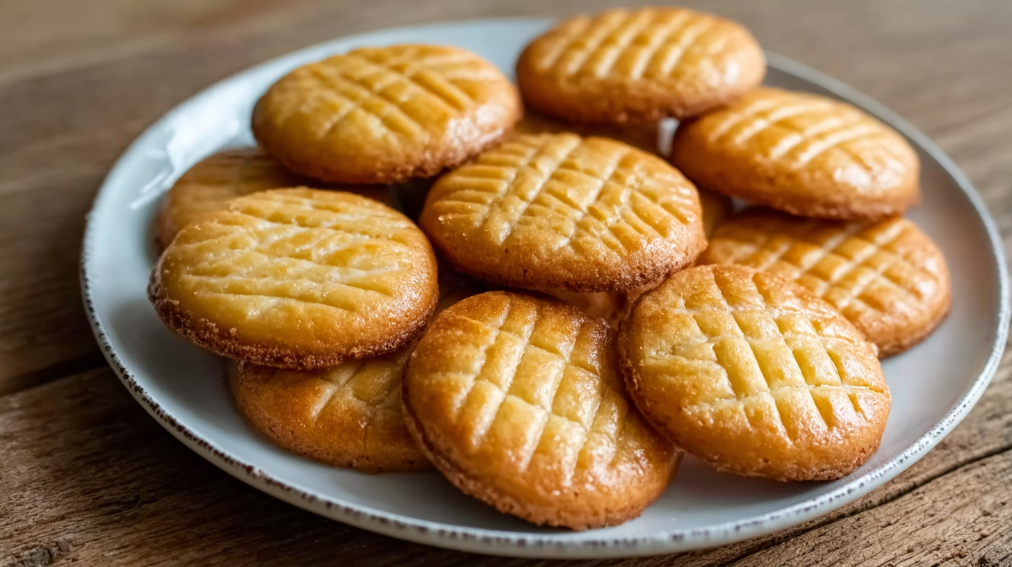 Sablés Nantais Maison Sans Gluten : Faciles et Irrésistibles 4 Sablés nantais maison sans gluten dorés sur grille